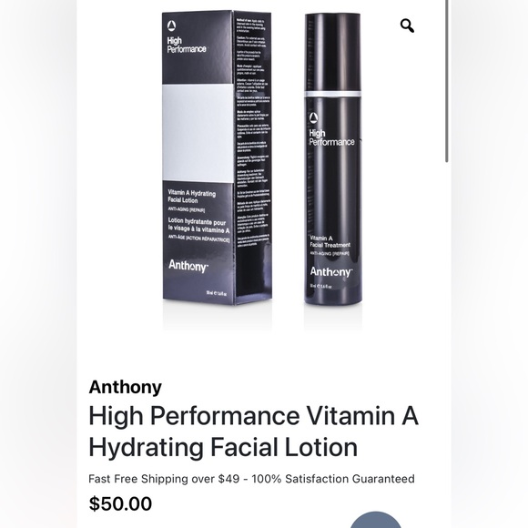 Anthony Other - Anthony High Performance Vitamin A Facial Treatment